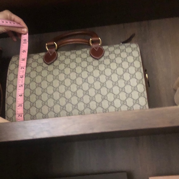 SOLD Gucci GG canvas Boston bag - Picture 14 of 15